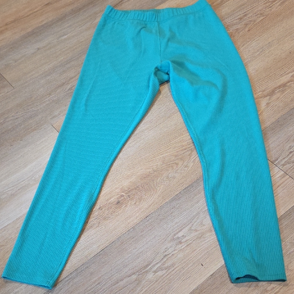 ALO Yoga Turquoise Leggings
